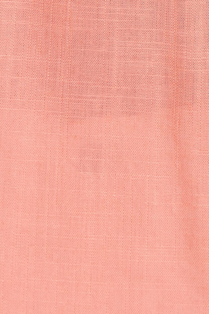 Top In Dusty Pink Linen Blend - Image 6