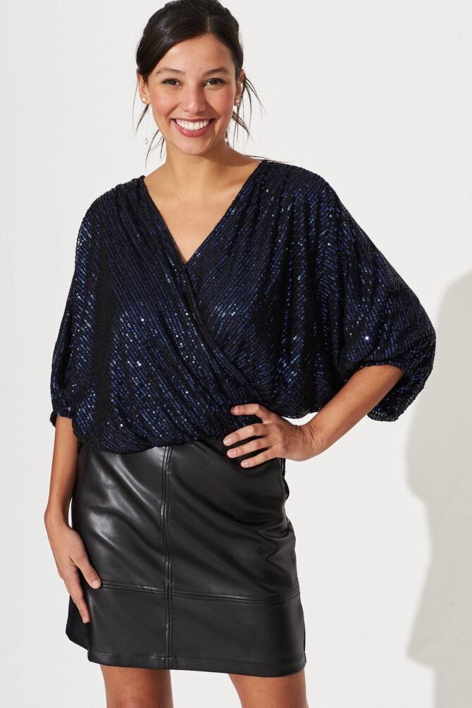 Top In Navy - Image 2