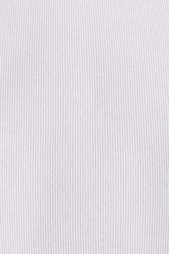 Top In White Cotton Blend - Image 5