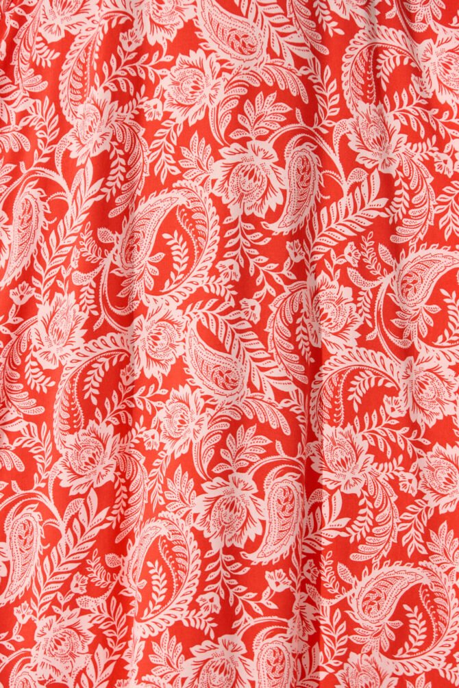 Maxi Sundress In Red Paisley - Image 6