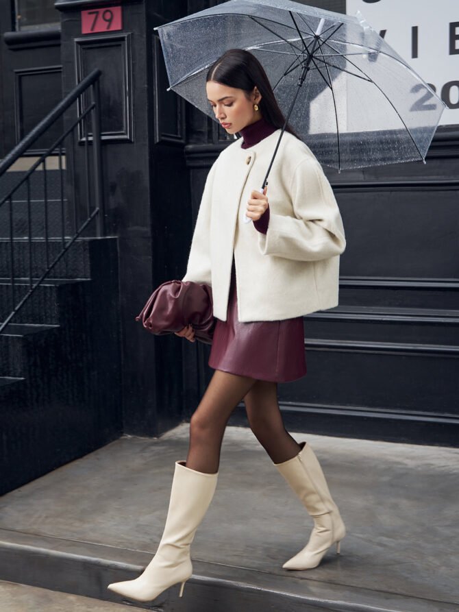 Romance Button Shift Coat - Image 6