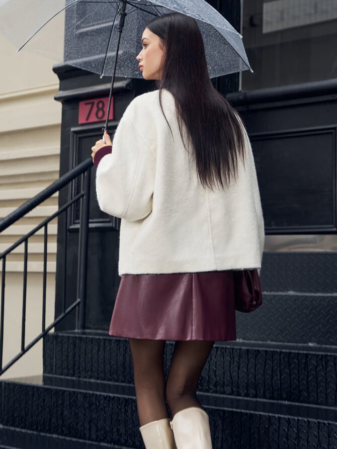 Romance Button Shift Coat - Image 7