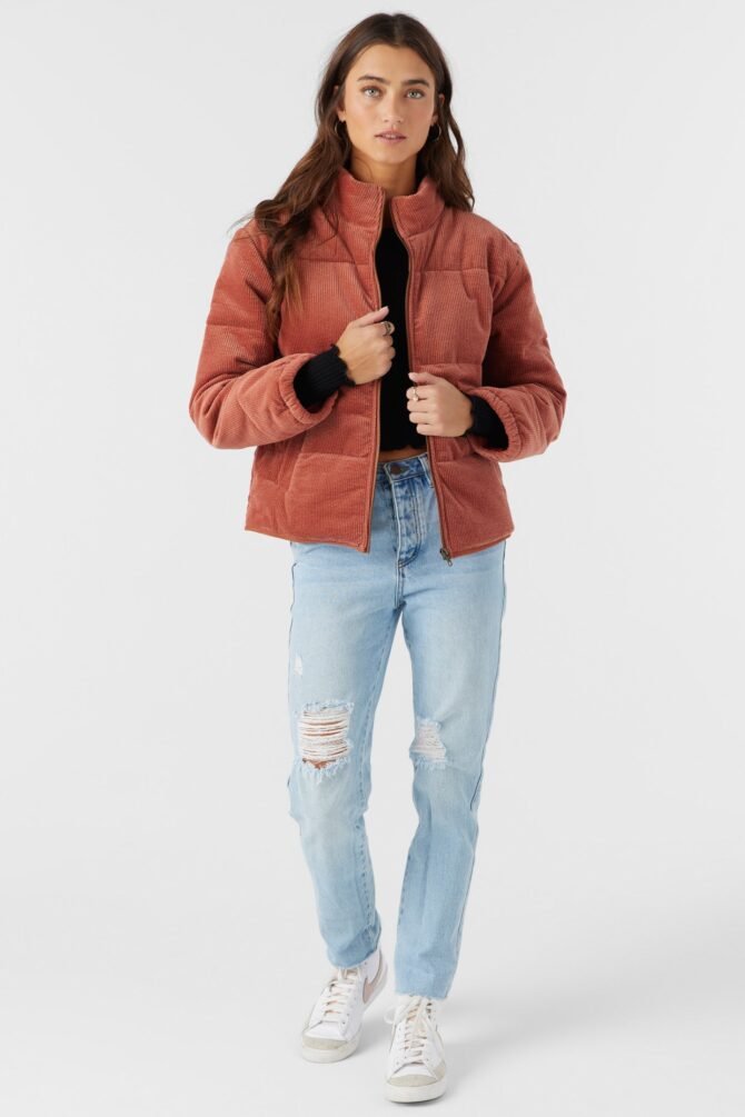 CORDUROY QUILTED ZIP JACKET - Image 4