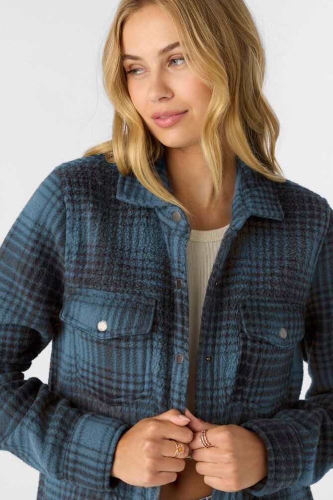 HIGH PILE OVERSHIRT JACKET - Image 4