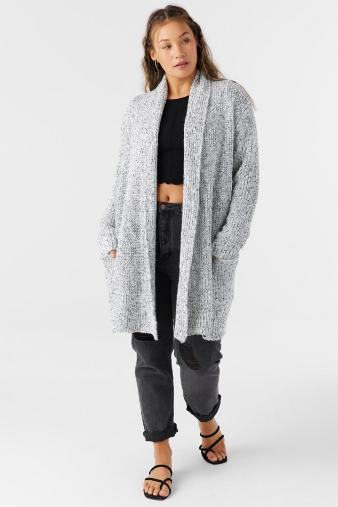 LONG CARDIGAN SWEATER - Image 6