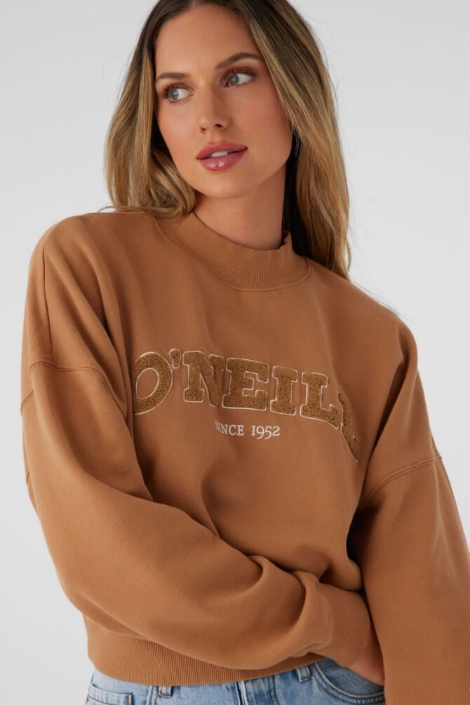 CREW NECK CROPPED FLEECE - Image 5