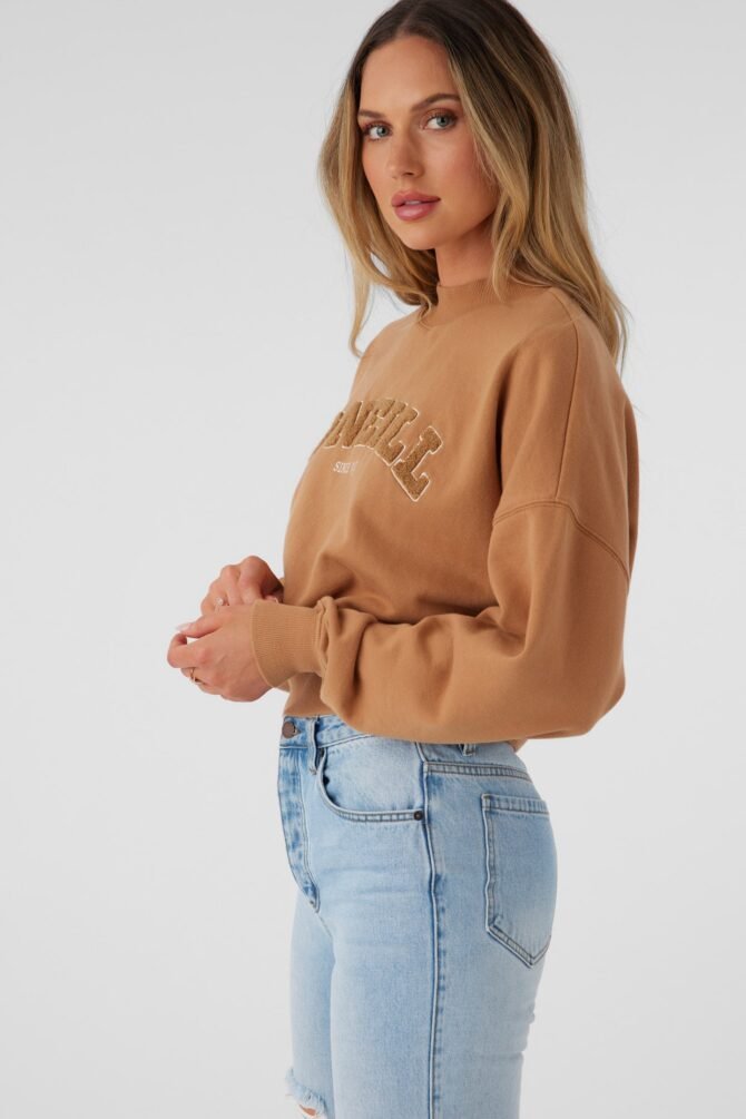 CREW NECK CROPPED FLEECE - Image 6