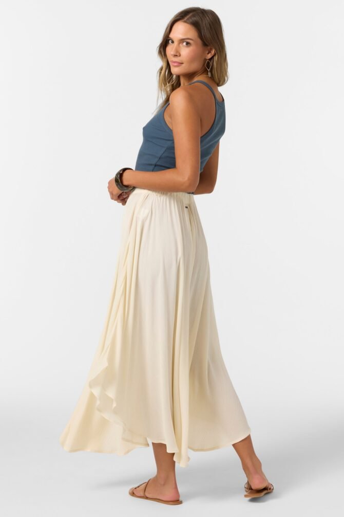 SOLID MAXI SKIRT - Image 2