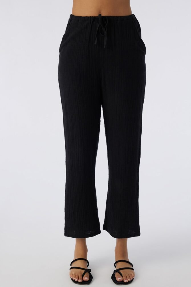 CRINKLE DOUBLE GAUZE BEACH PANTS - Image 4