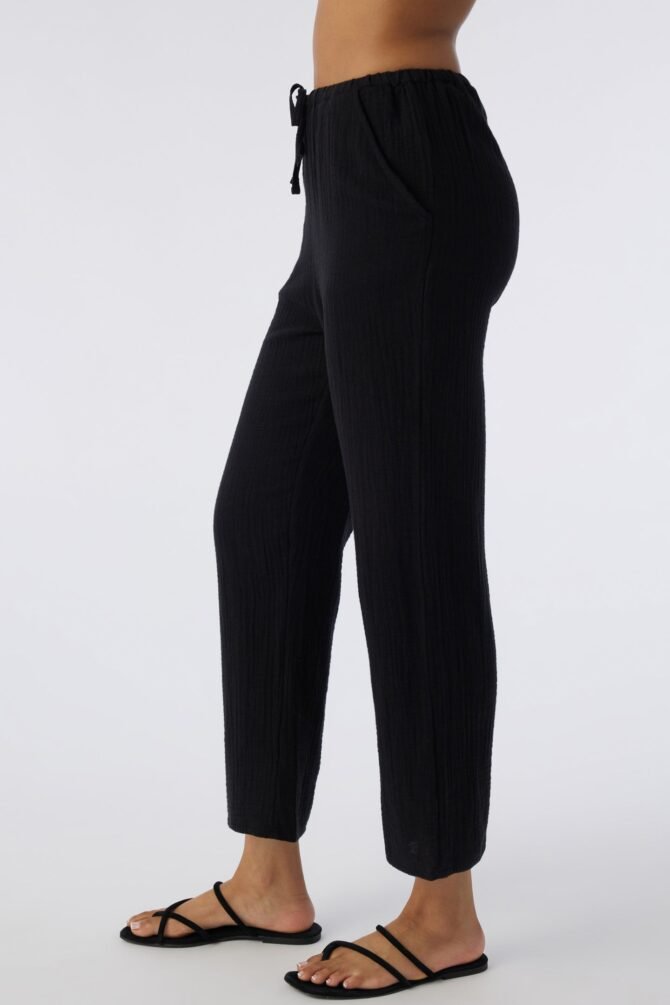 CRINKLE DOUBLE GAUZE BEACH PANTS - Image 5
